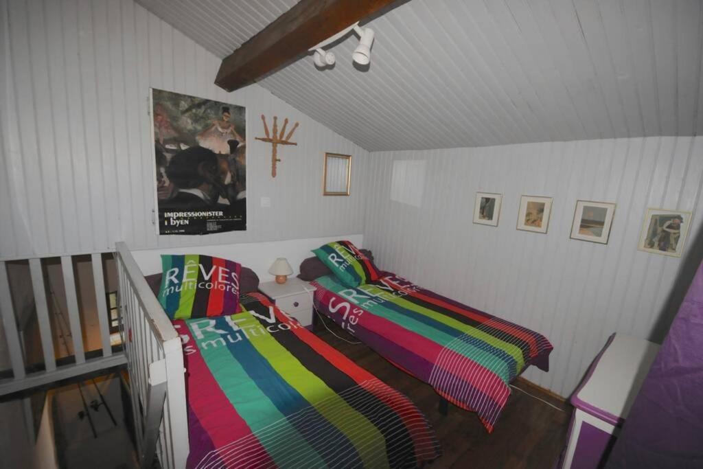 Maison Pierre Et Voute Au Coeur Du Village Balazuc Exteriör bild