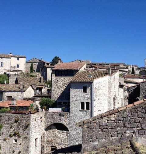 Maison Pierre Et Voute Au Coeur Du Village Balazuc Exteriör bild