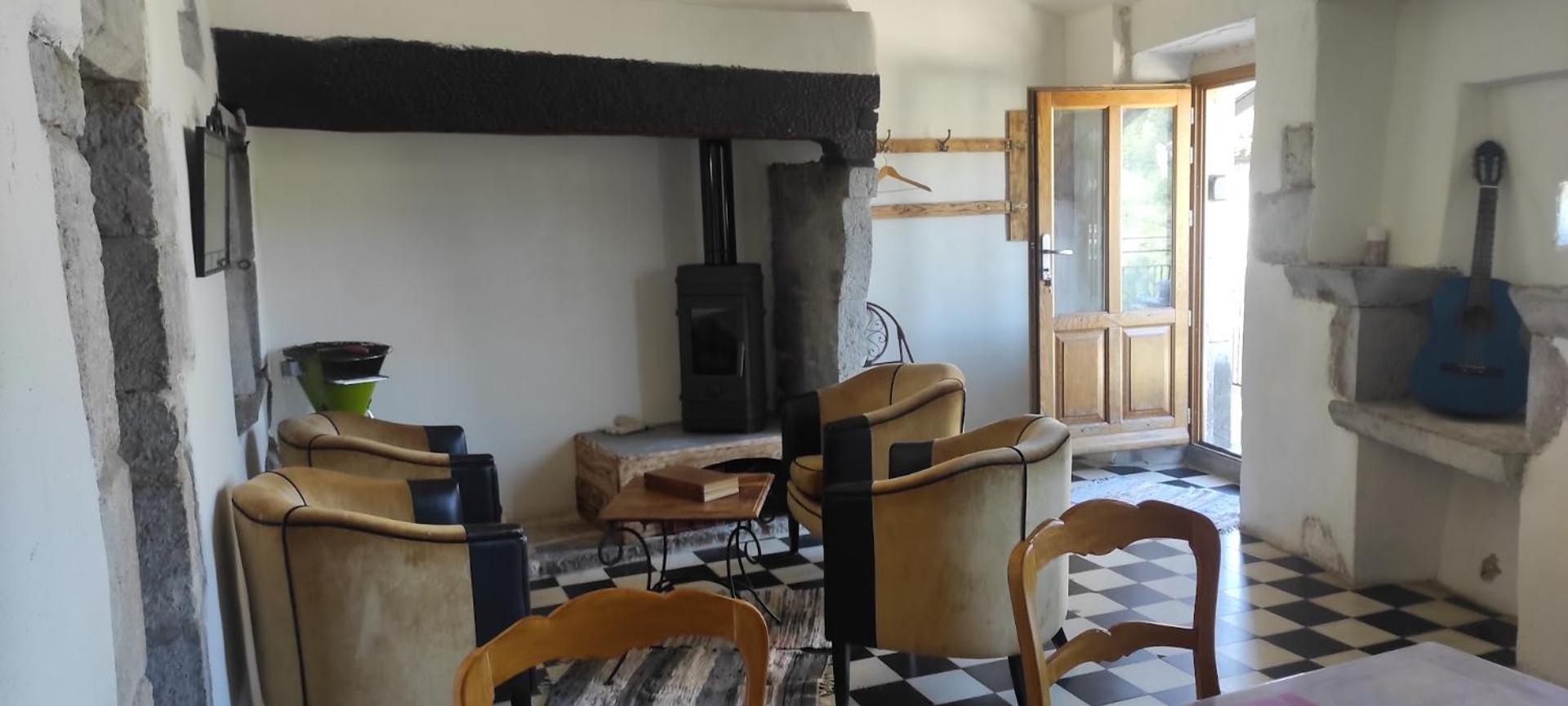 Maison Pierre Et Voute Au Coeur Du Village Balazuc Exteriör bild